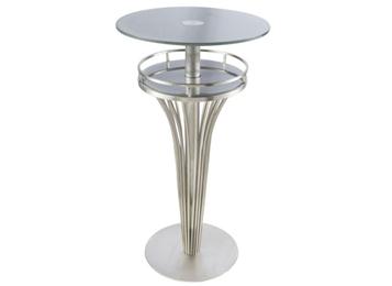 创意时尚酒吧专用桌椅_现代简约不锈钢酒吧桌