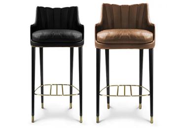 现代创意时尚酒吧专用不锈钢酒吧椅家具