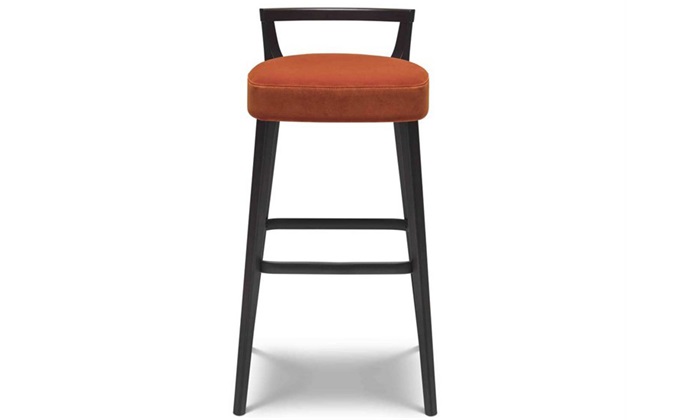 酒吧实木吧台椅现代简约吧台高脚凳