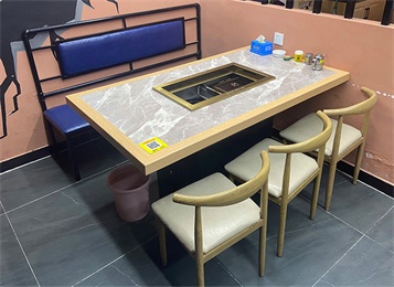 火锅烧烤一体店自助餐烧烤火锅一体锅桌 火锅烧烤一体店自助餐烧烤火锅一体锅桌