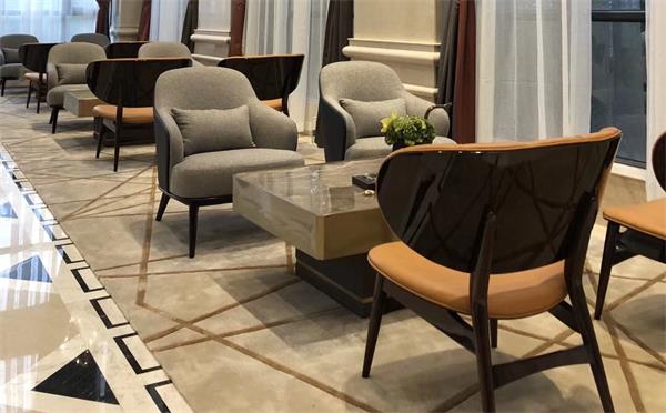 售楼处会所高级家具_高档会所休闲家具