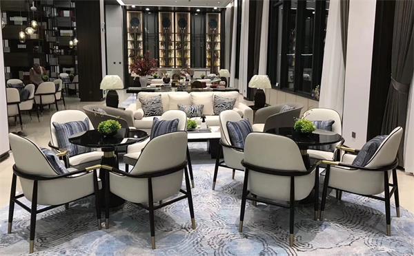 中式会所家具_酒店会所家具