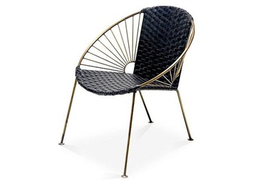 北欧创意靠背椅现代简约不锈钢金属椅子