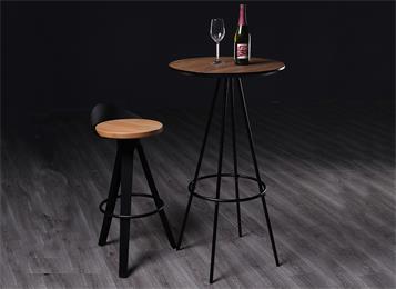工业风复古风格酒吧铁艺酒吧桌 工业风复古风格酒吧铁艺酒吧桌