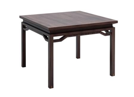 新中式实木餐桌正方形餐桌