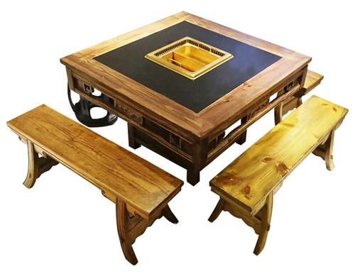 实木火锅桌椅