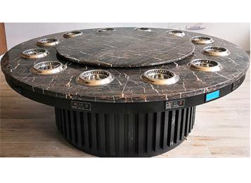 一人一锅自助火锅店12人无烟小火锅桌