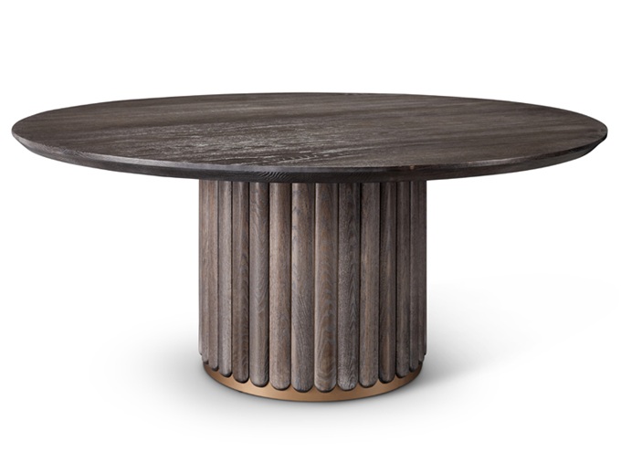 北欧简约西餐厅创意古典实木餐桌