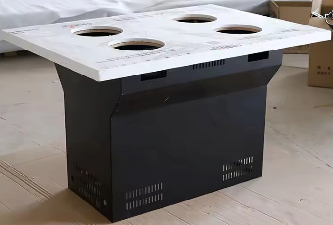 一人一锅电磁炉火锅桌_自助小火锅桌