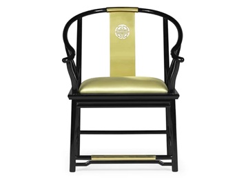 新中式实木餐椅简约现代中式围椅