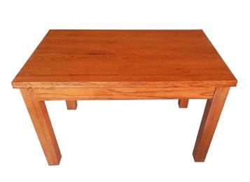 中式长方形4人位实木桌子