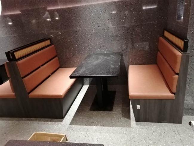 广式特色菜餐厅餐桌椅_粤菜馆4人餐桌批发