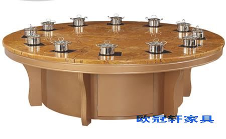 八人火锅餐桌
