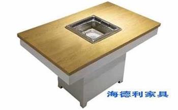 实木无烟宝火锅桌