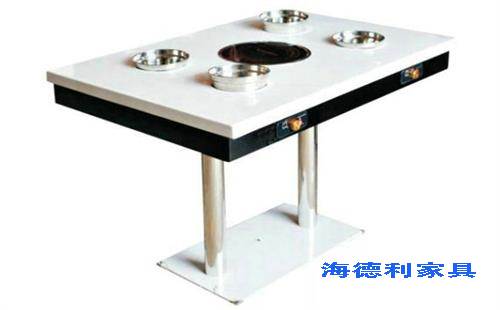大理石串串香火锅桌