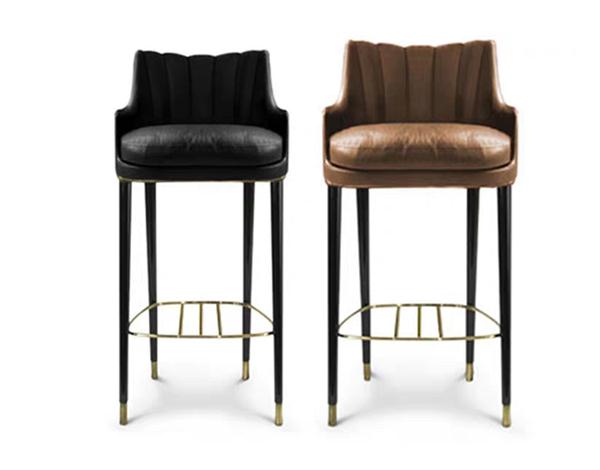 现代创意时尚酒吧专用不锈钢酒吧椅家具