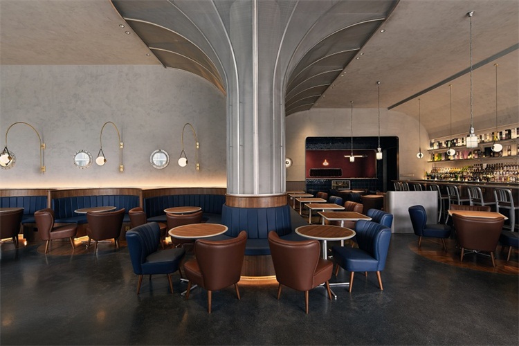 西餐厅空间设计效果图