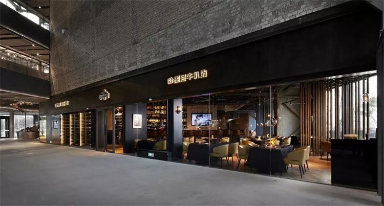 牛扒店空间设计效果图