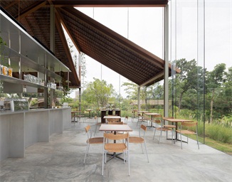 泰国Patom简约咖啡馆空间设计