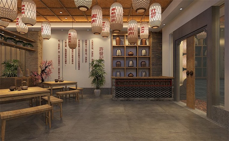 餐饮空间设计效果图