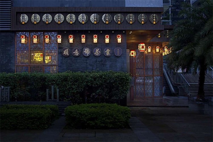 茶艺馆空间设计效果图