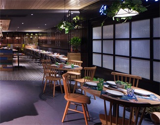 连锁——绿茵阁广州天娱店餐厅空间设计