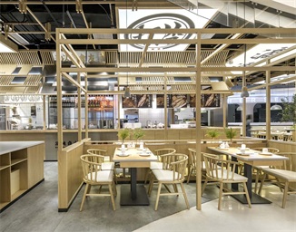 连锁——狮头牌卤味研究所餐厅空间设计