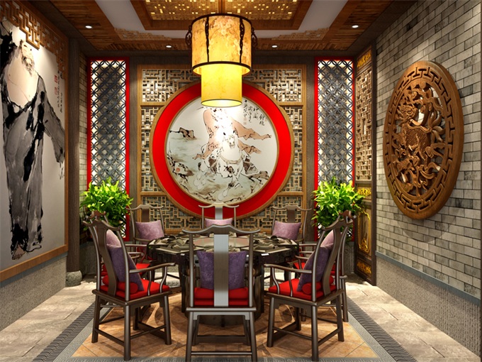 中式餐厅装饰设计