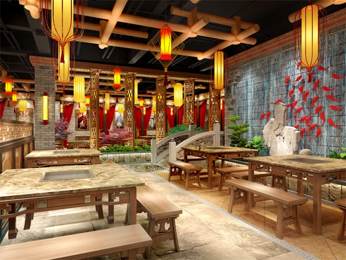 中餐厅装修空间设计