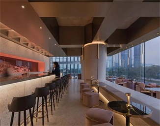 深圳湾一号Wann lounge艺术酒吧空间设计